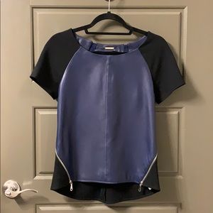 Rebecca Minkoff Leather Top